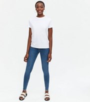 New Look Tall Blue High Rise Ashleigh Skinny Jeans
